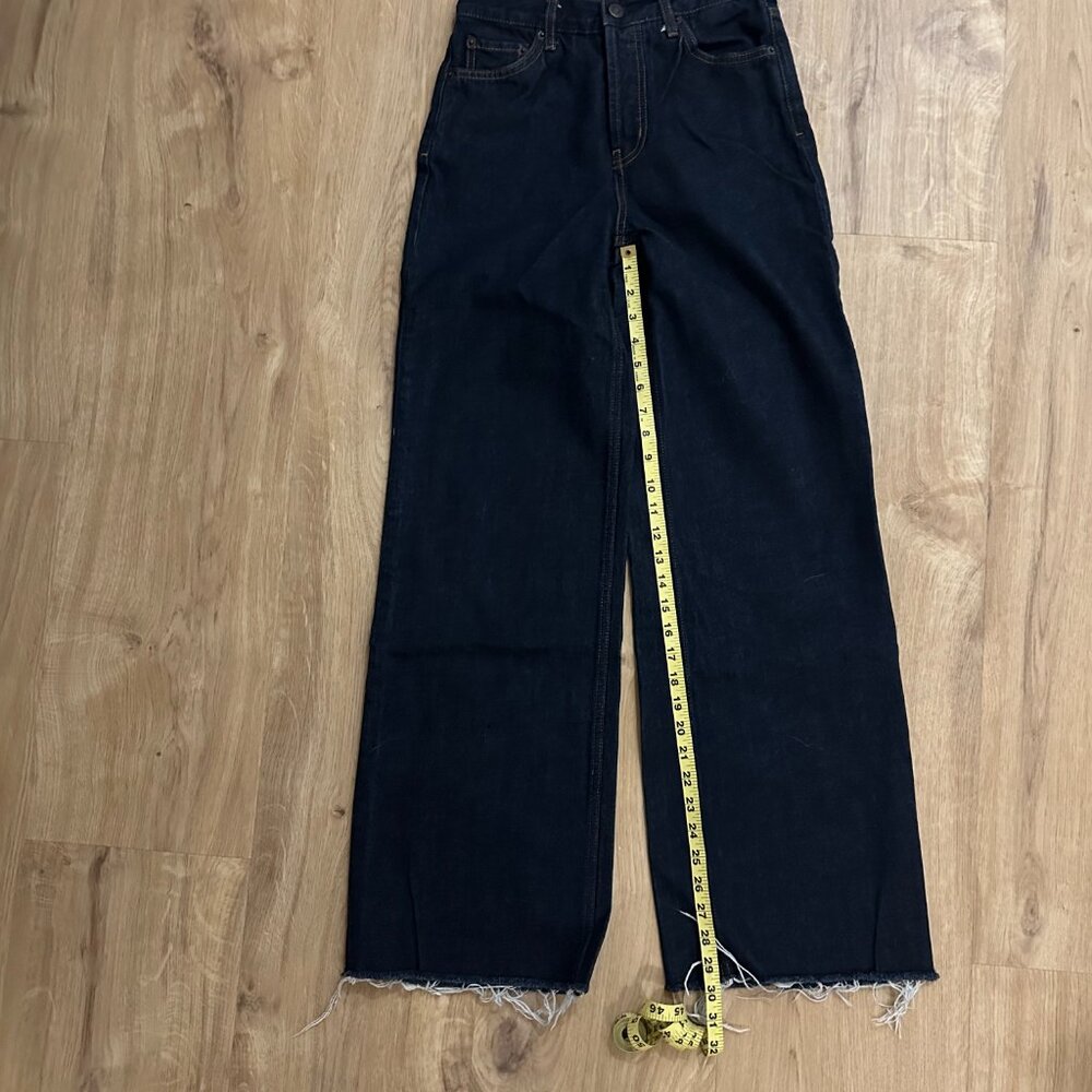 Rails The Getty High Rise Wide Leg Jean in Midnight Blues - Picture 5 of 7